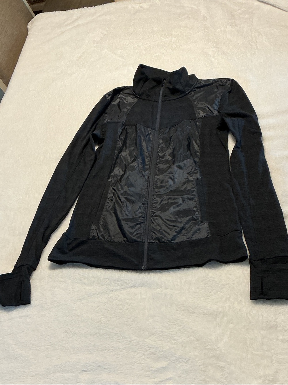 Mondetta Black Utility Zip-Front Jacket